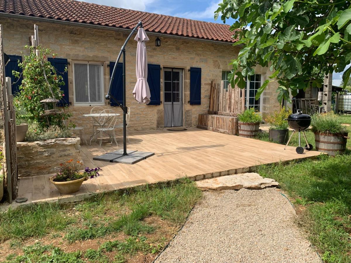 Gite La Longere Bleue Caylus Экстерьер фото
